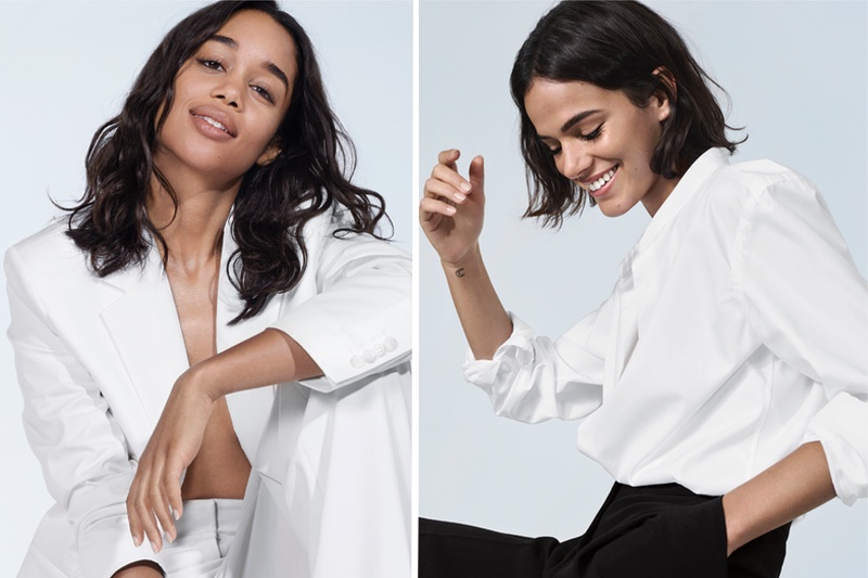 A-list actresses Emma Roberts, Laura Harrier, Bruna Marquezine and Chloe Bennet step out for Boss campaign 