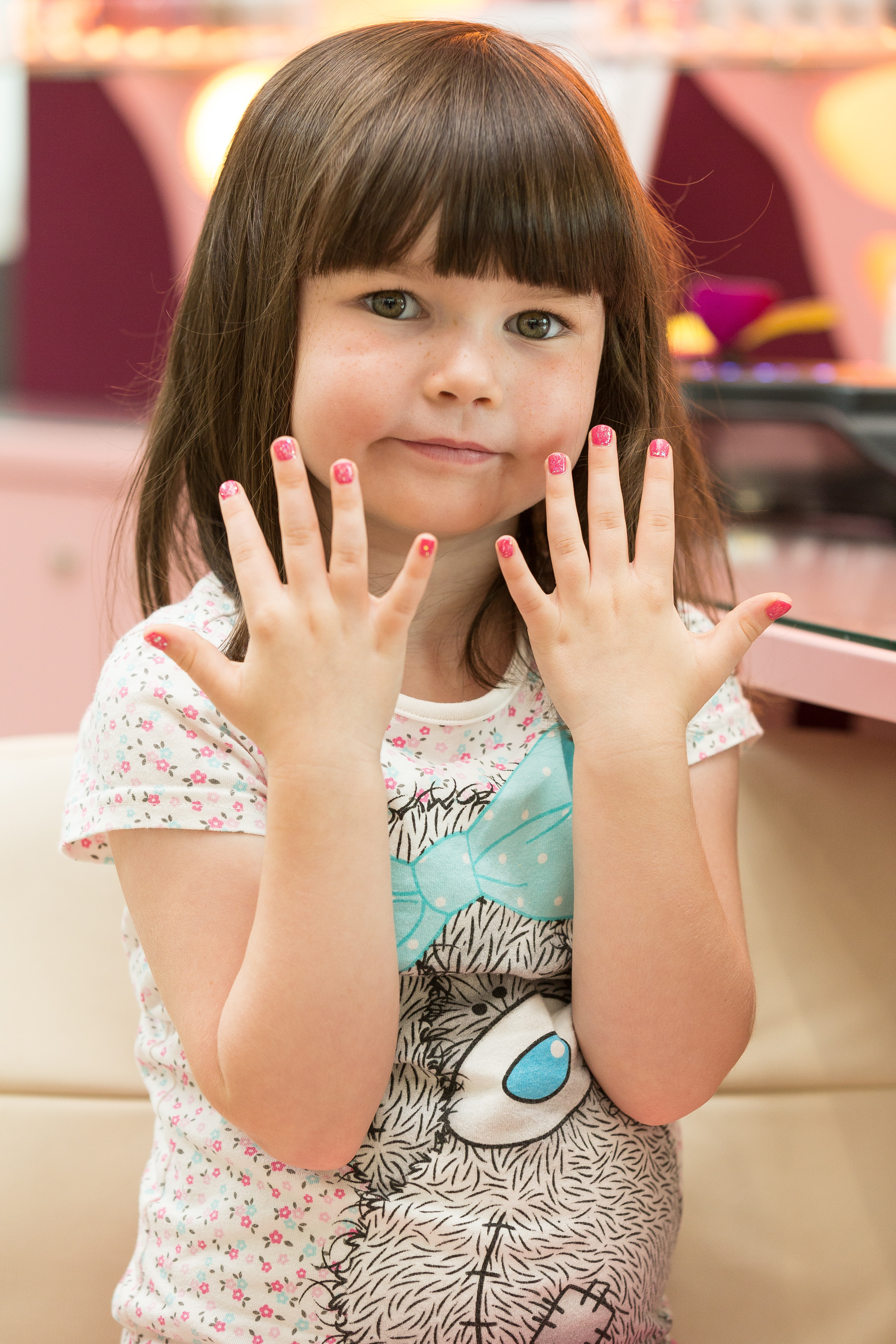 Children's manicures make debut at Stansted Airport