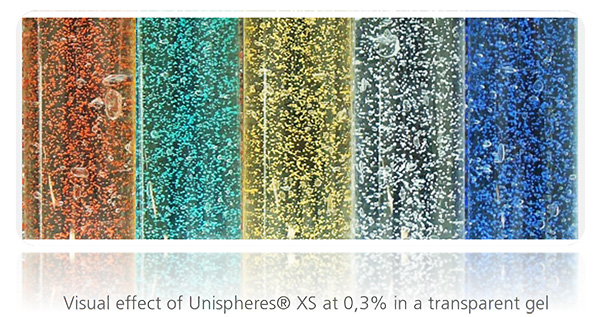 Induchem launches Unispheres XS - a new visual dimension in cosmetics