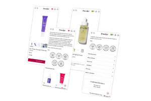 68% of consumers seek clean beauty information and Inference Beauty's Beautytech helps with that