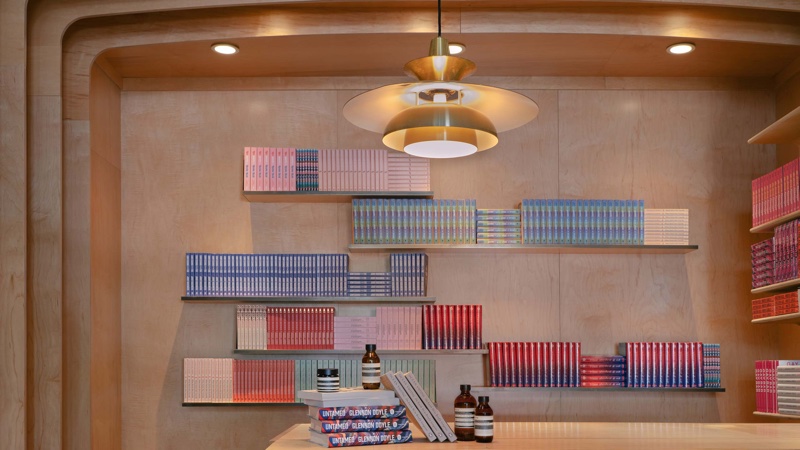 Aesop swaps hand creams for hardbacks with its Queer Library takeover