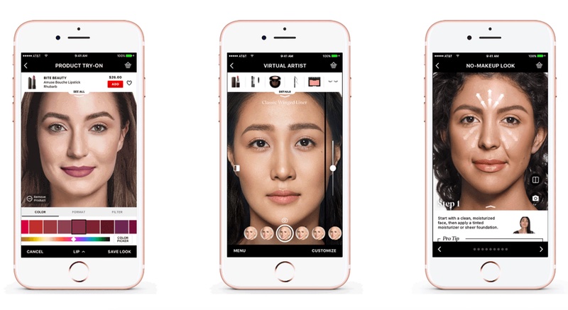 From ModiFace's partnership with Sephora