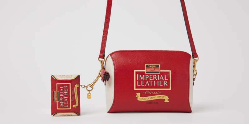 Anya Hindmarch unveils Imperial Leather-inspired handbag