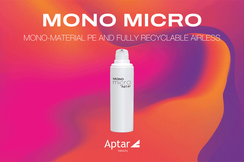 Aptar Beauty’s best-selling airless dispenser goes mono-material