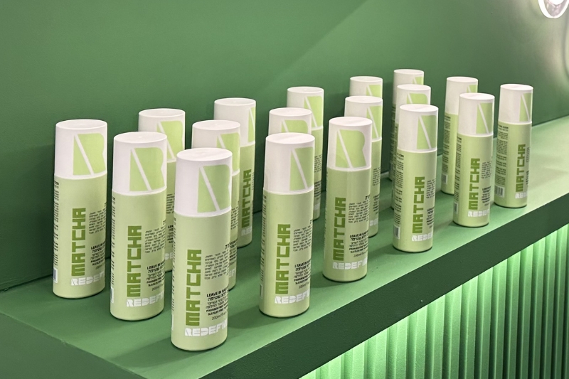 Israeli hair care brand Redefine’s range of products are infused with Matcha