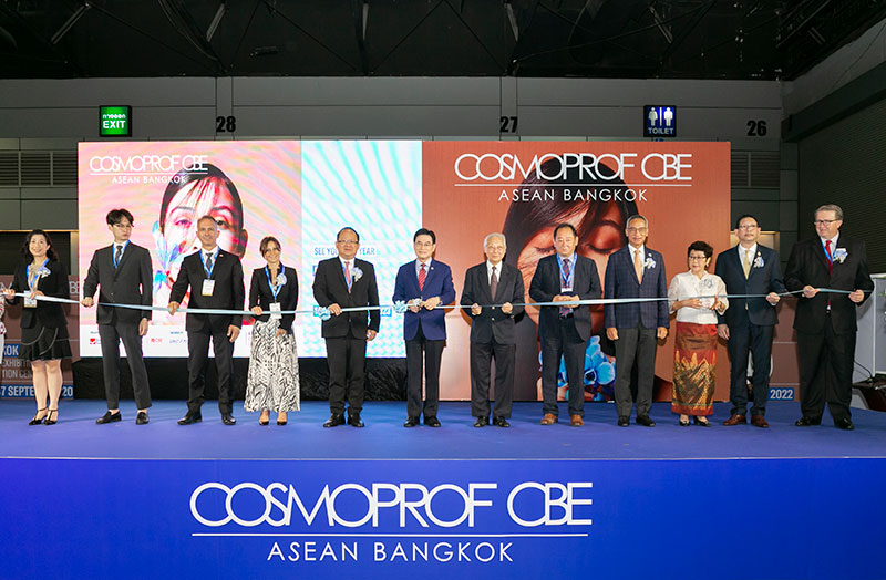 8216 attendees visited the first edition of Cosmoprof CBE ASEAN