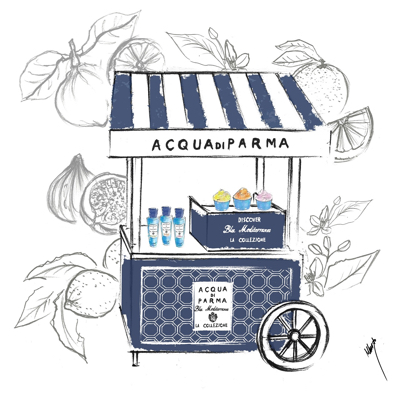 Acqua di Parma brings the Mediterranean to Harvey Nichols