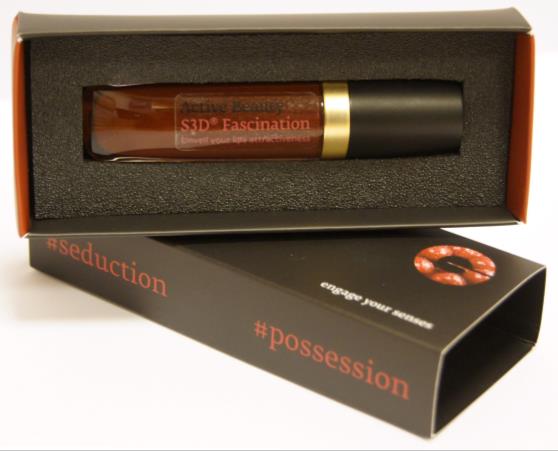 Active Beauty beautifies the lips with marketing concept S3D Fascination 