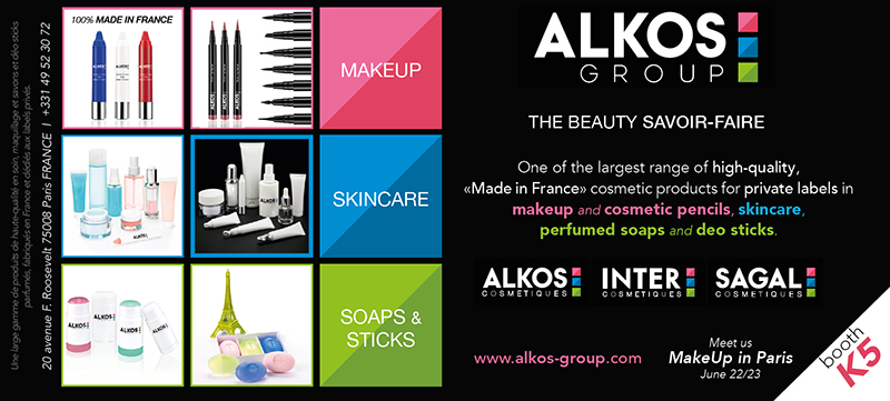 Alkos Group back with more innovations for MakeUp in Paris