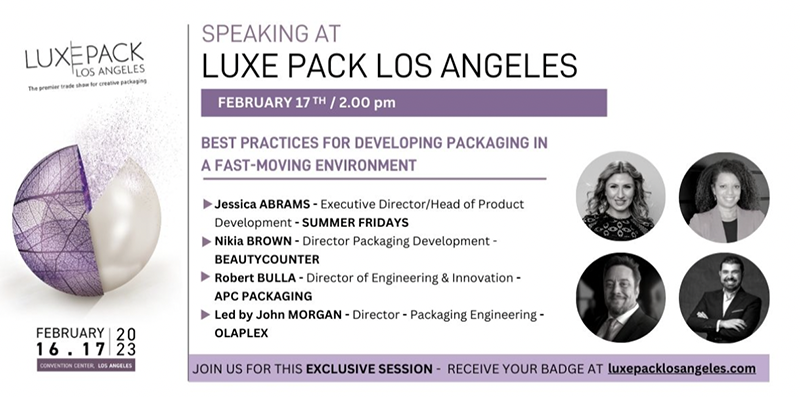 APC Packaging - Featured on LUXE PACK Panel