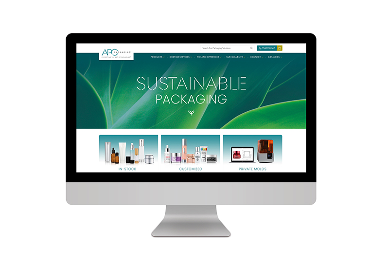 APC Packaging’s website refresh emphasises sustainability and innovation
