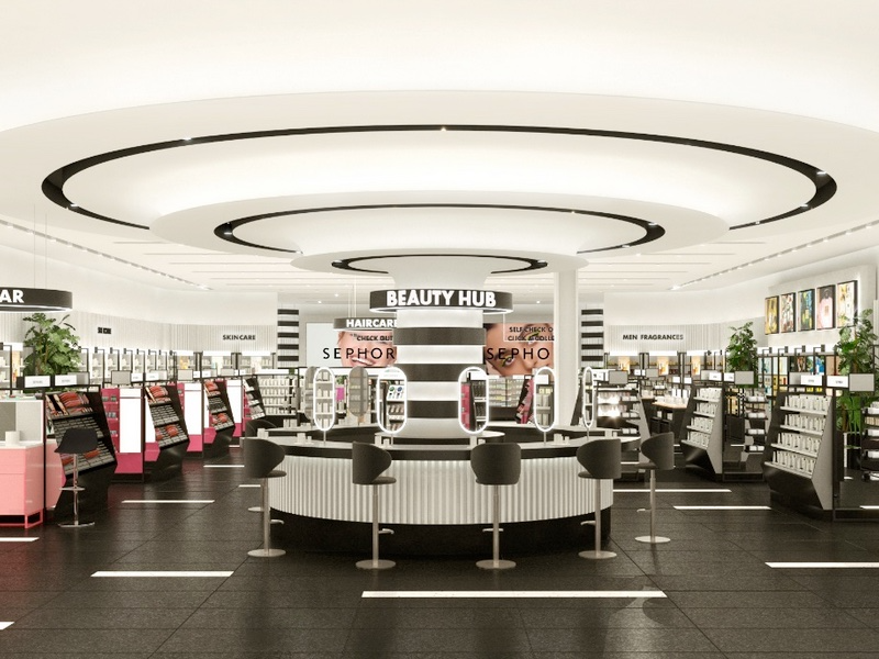 Sephora recently opened its first bricks-and-mortar store in the UK