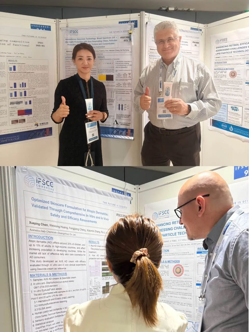 Ausmetics unveils two innovations for sun care at the 2025 IFSCC Cannes