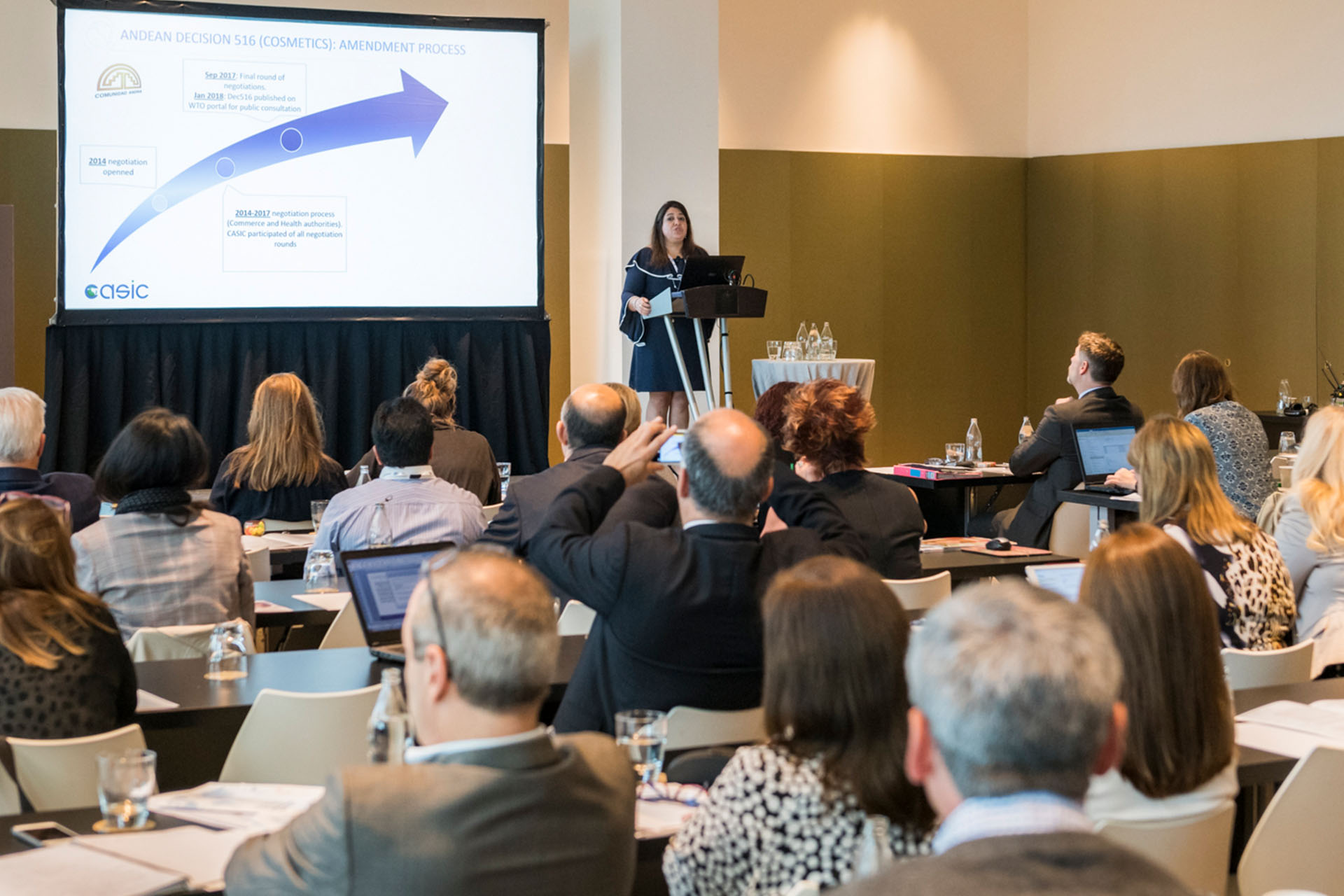 The 2018 conference hosted over 100 regulatory and marketing professionals from the cosmetics industry