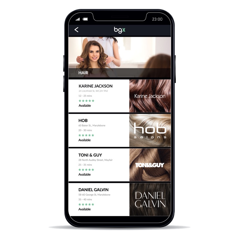 Beauty services app bgX lands partnership deal with SaloniQ