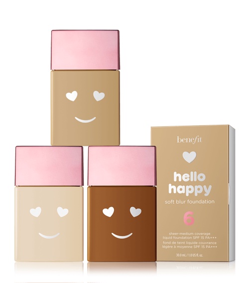 Benefit is all smiles as it launches new Hello Happy foundation