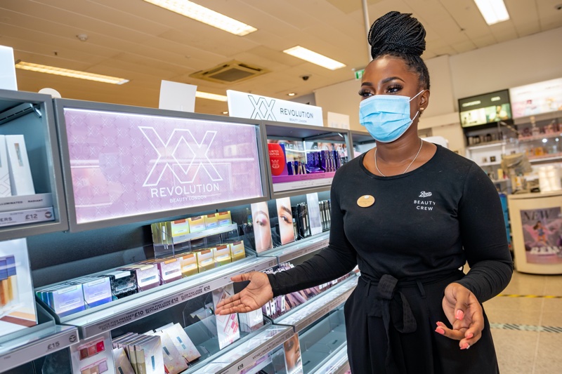 Boots reinstates product testers, makeovers and brow services amid Covid-19 surge 