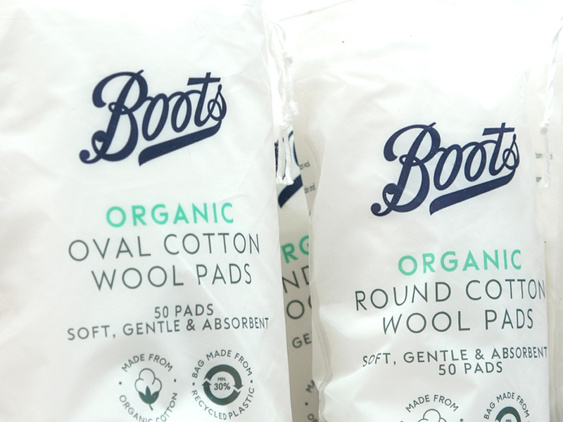 Boots is switching ten million cotton wool pads, buds and balls to organic alternatives