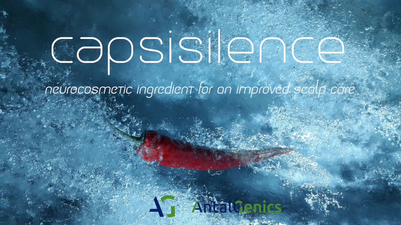 Capsisilence: A novel neurocosmetic ingredient for an improved scalp care 
