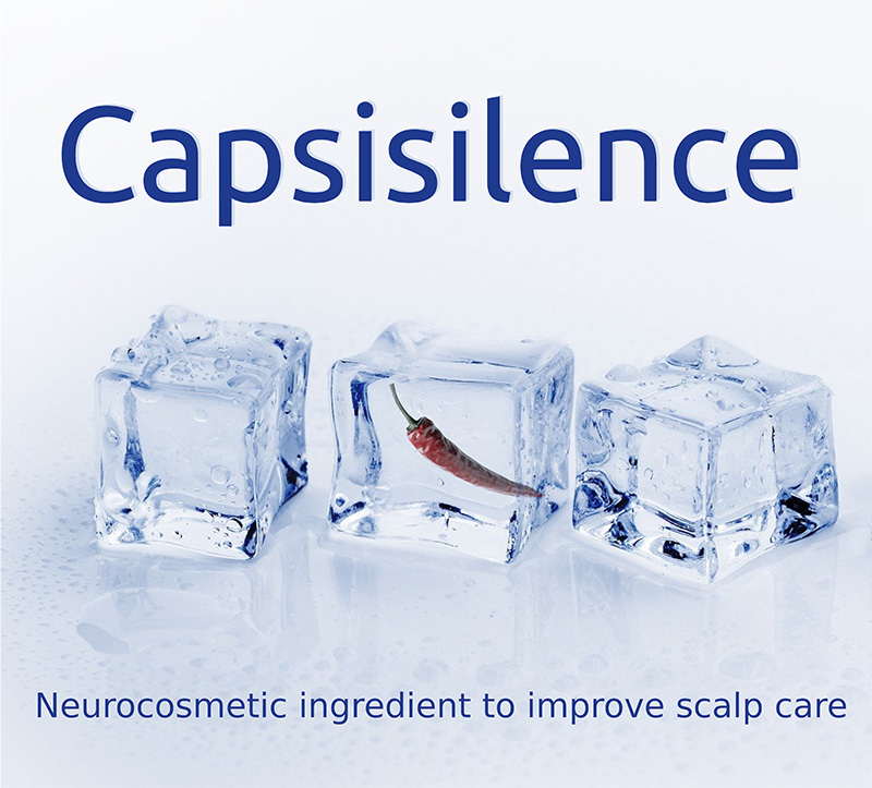 Capsisilence turns scalp care into skin care