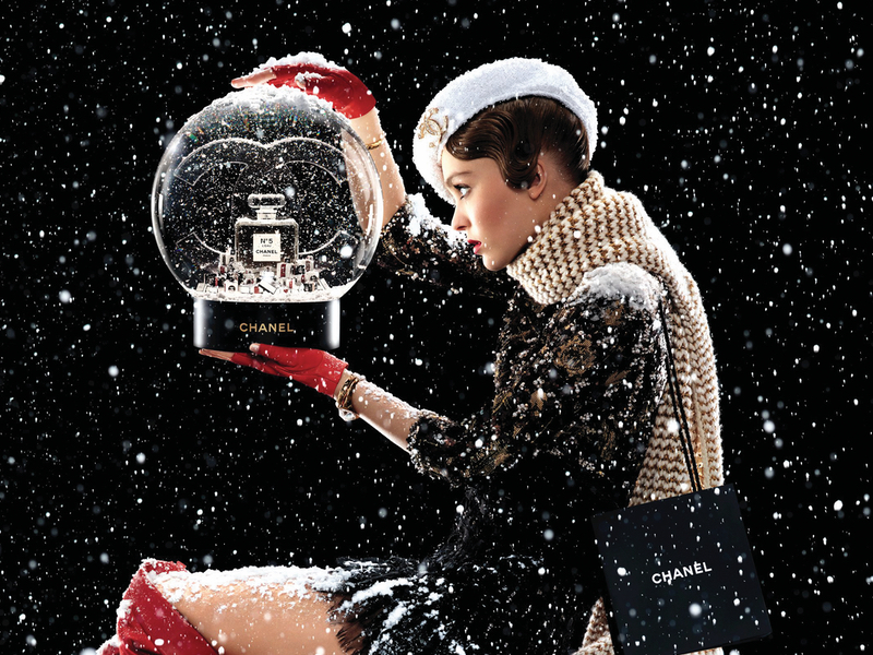 Chanel's 2019 Christmas campaign starring Lily-Rose Depp