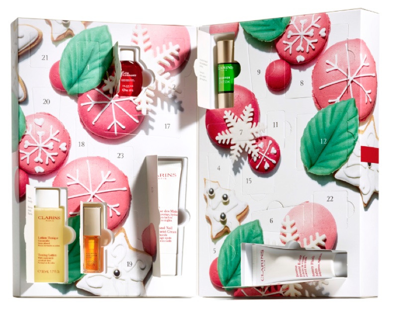 Clarins unveils beauty advent calendar for 2016