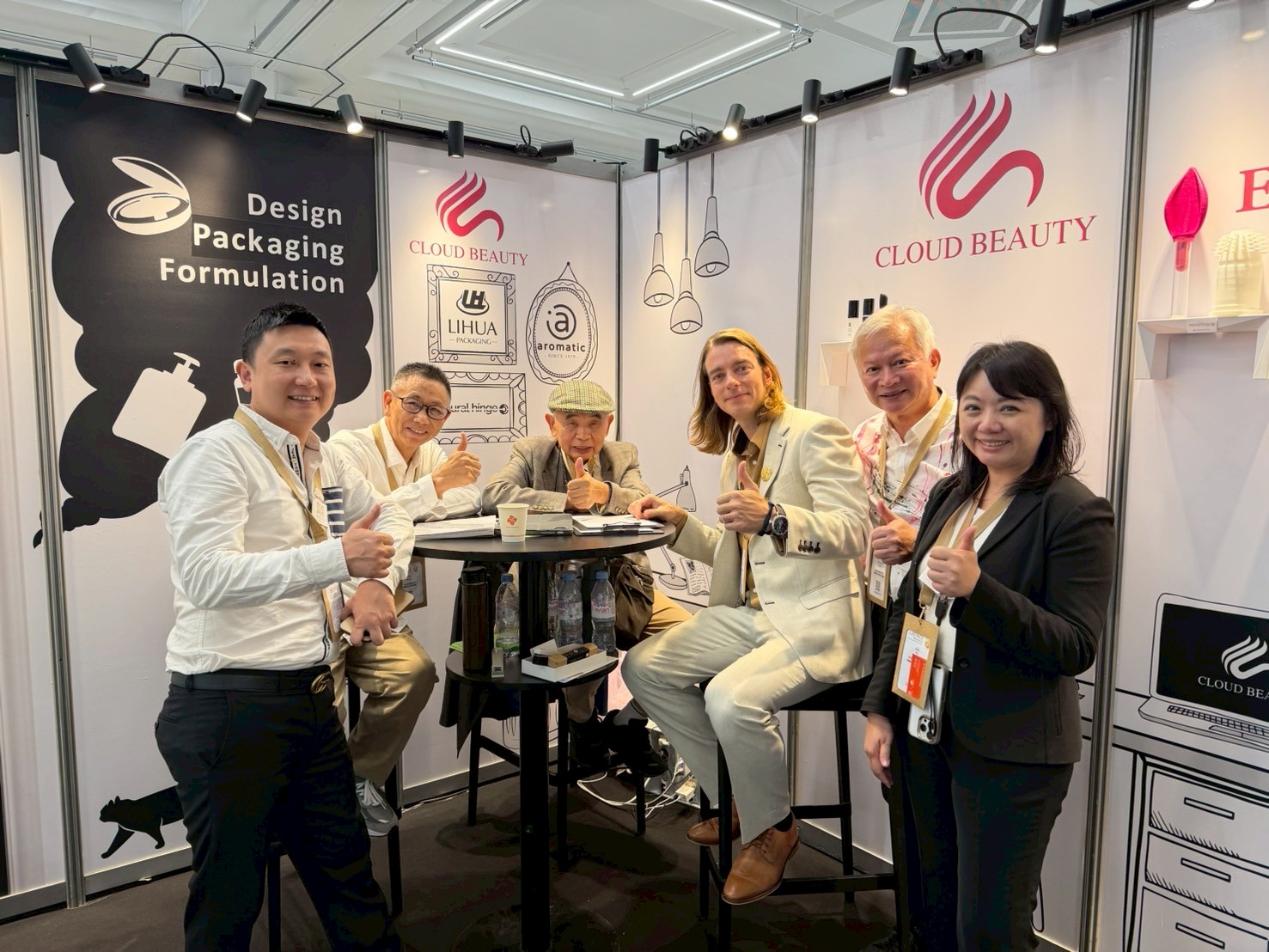 Cloud Beauty expressed its gratitude to all visitors at Luxepack Monaco 2025