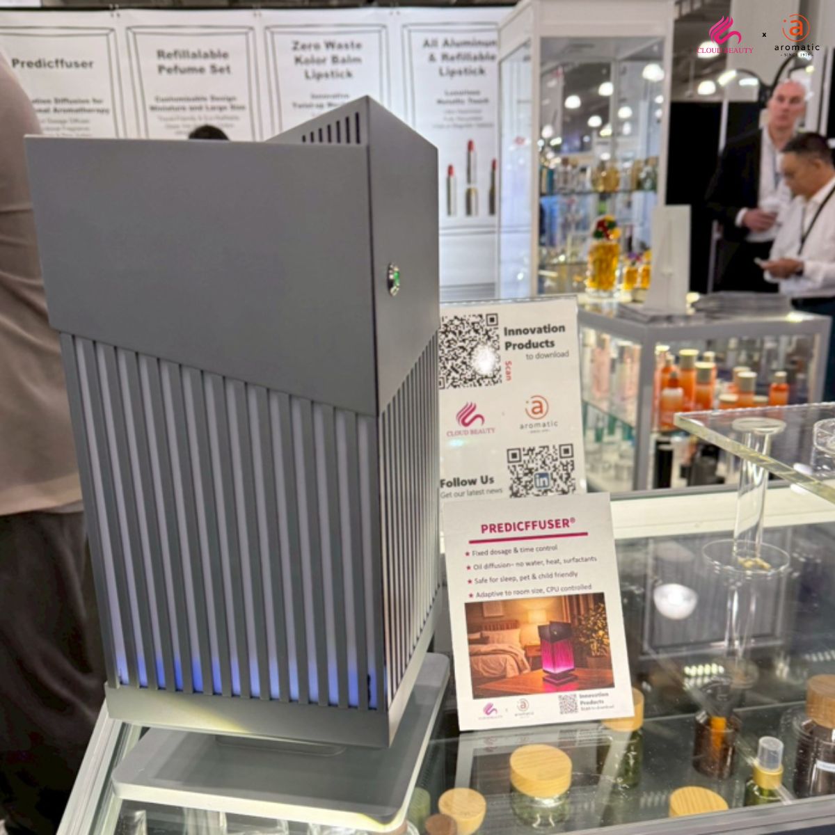 Cloud Beauty highlights refillable beauty and fragrance innovation at LUXEPACK New York 2026