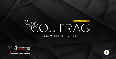 Col-Frag remastered gold prize and Joybliss silver prize awarded at the 20th BSB Innovation Award