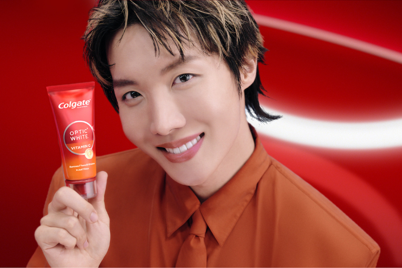 Colgate Recruits K-Pop Star j-hope to Market Vitamin C Teeth Whitening