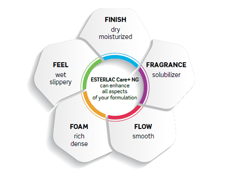 Corbion Esterlac Care+ NG: A sensory enhancer for rinse-off products