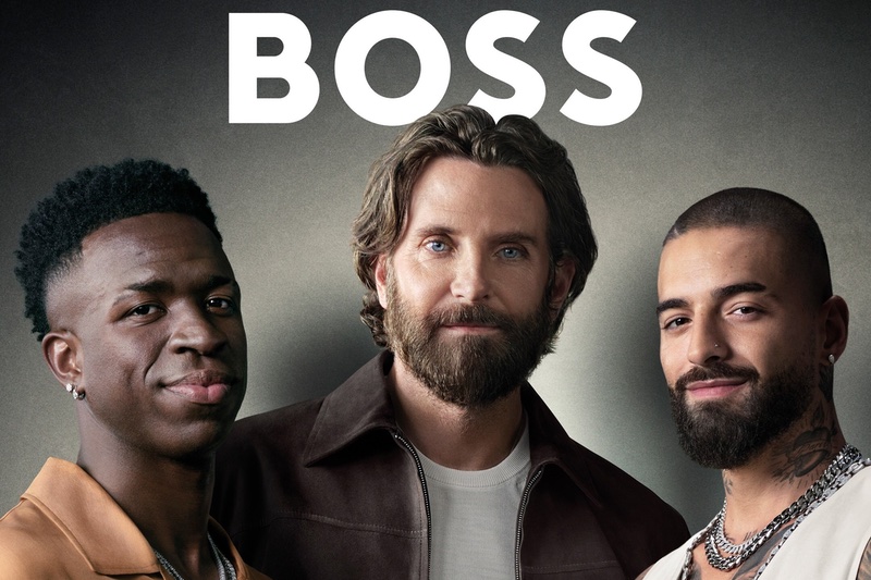 Boss Bottled Beyond campaign imagery