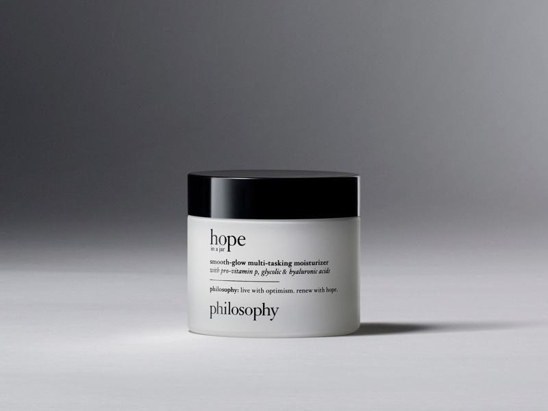 Philosophy launched in 1996 with hope in a jar (pictured) and purity made simple