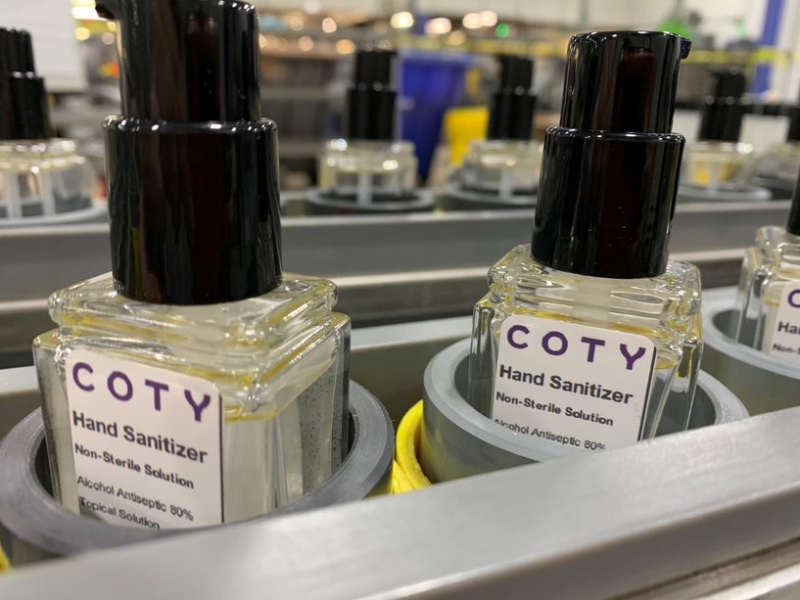 Covid-19: Coty joins industry rivals to begin hand sanitiser production 