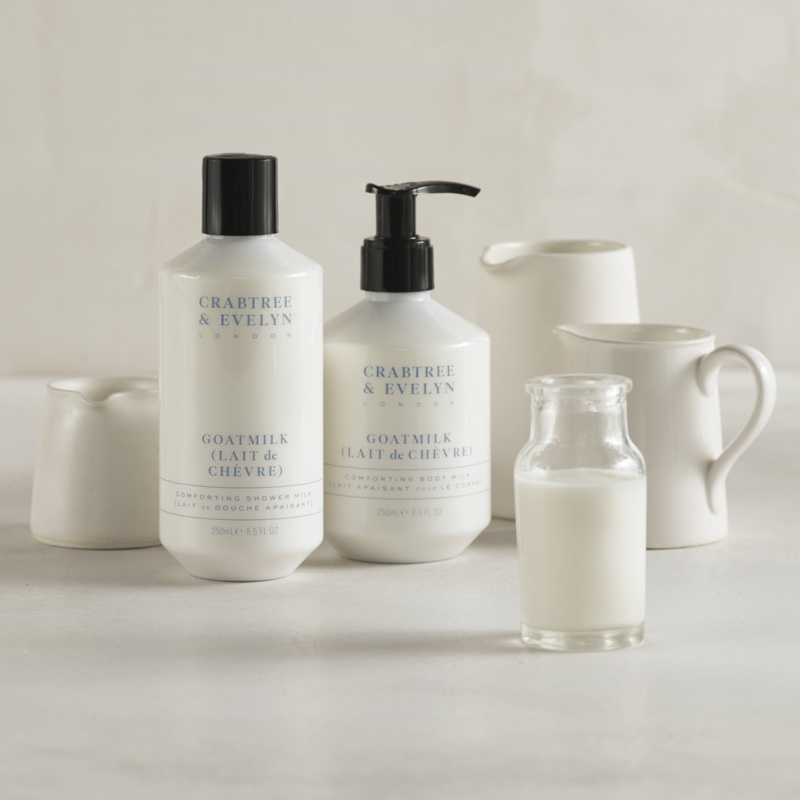 Crabtree & Evelyn launches goat milk body care range