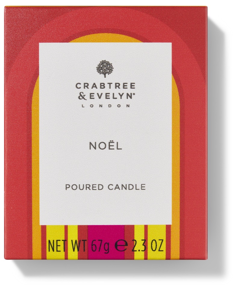 Crabtree & Evelyn's new Christmas collection candle