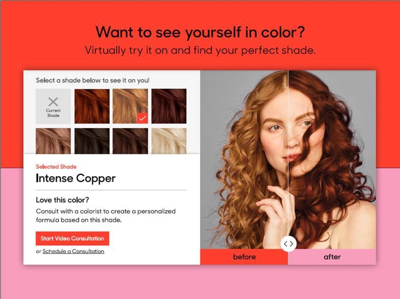 Customers can now ‘try on’ L’Oréal’s personalised hair colour 
