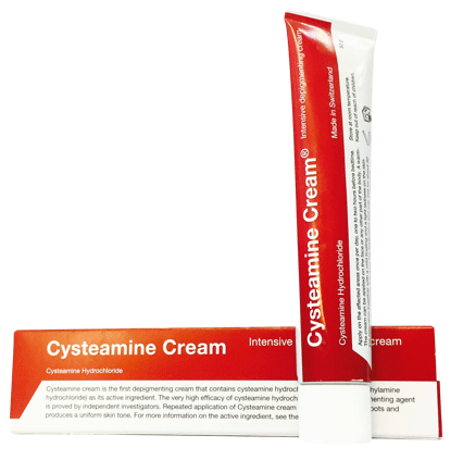 Cysteamine Cream for clearing your hyperpigmentary complexion 

