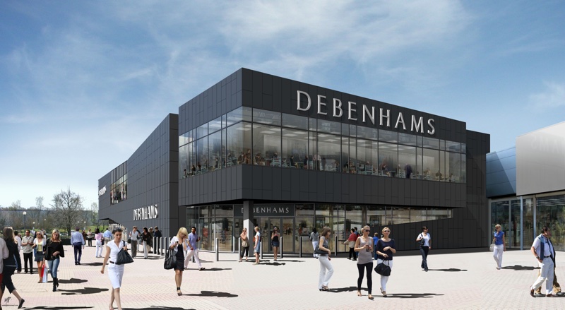 Debenhams to close 50 stores after record annual losses
