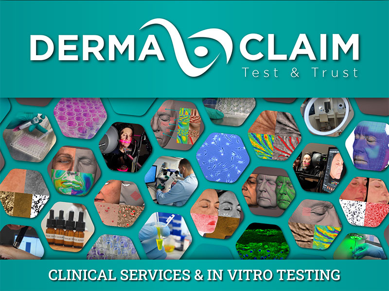 Dermaclaim: Dermocosmetic efficacy testing. The most reliable results