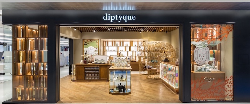 diptyque has opened a new store in the Ginza district’s G6 Mall.