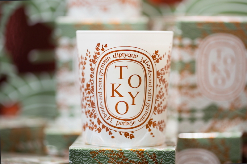 The brand has launched a Tokyo-inspired candle to coincide with the store's opening.
