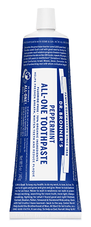 Dr. Bronner’s launches organic toothpaste All-One