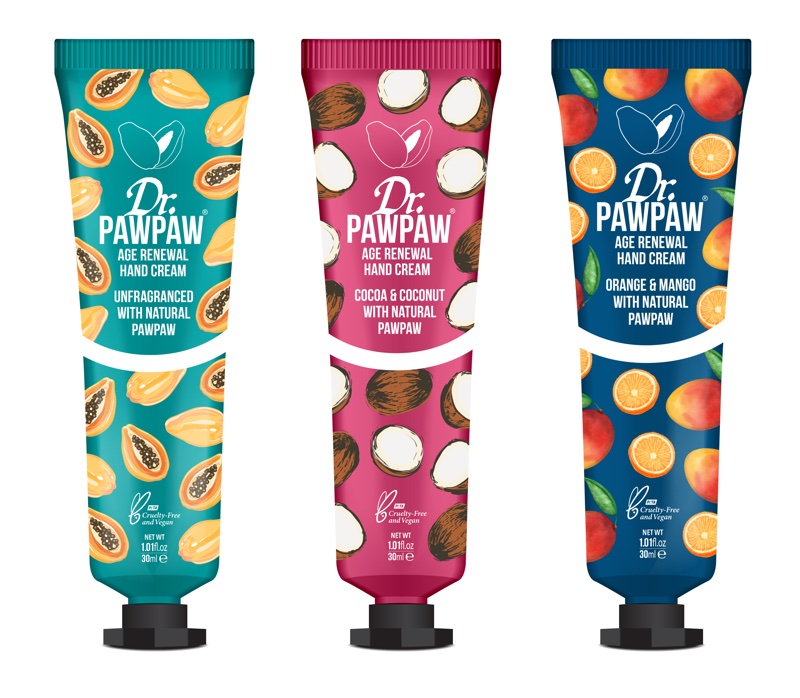 Dr. Paw Paw launches its first-ever hand cream 
