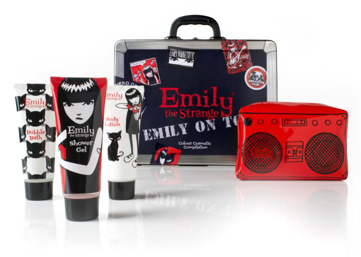 Emily The Strange launches its first toiletries collection at Boots this Christmas