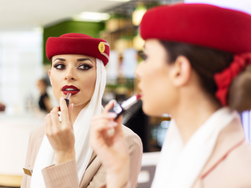 Emirates will offer Dubai-based cabin crew make-up advice along with nutrition tips