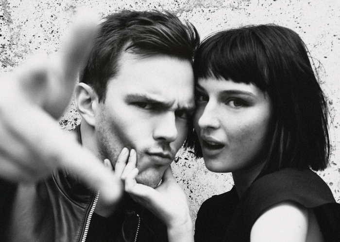 Emporio Armani unveils Nicholas Hoult and Alice Pagani as new faces for  fragrance line