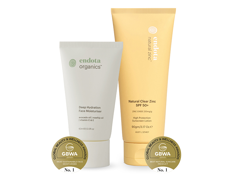 endota recognised in Global Beauty & Wellness Awards 

