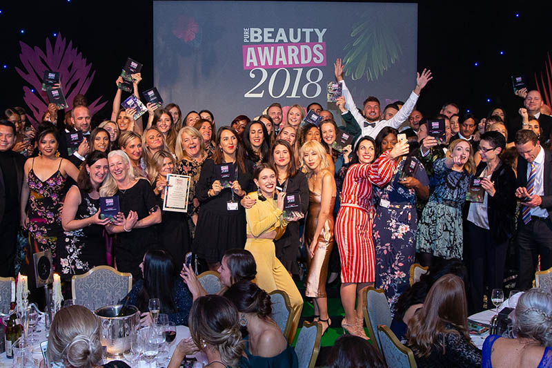 Over 350 guests attended the 2018 awards from premium, mass and niche beauty brands