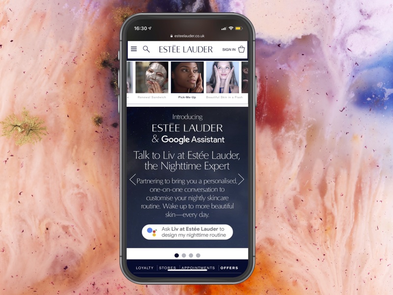 Estée Lauder brings customers new personalised beauty experience with Google